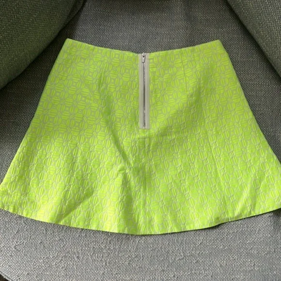 J CREW NWT yellow skirt size 6 - Picture 4 of 4